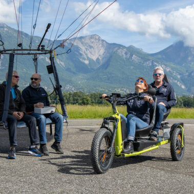 L'aérOnde, un dirigeable biplace à hélium