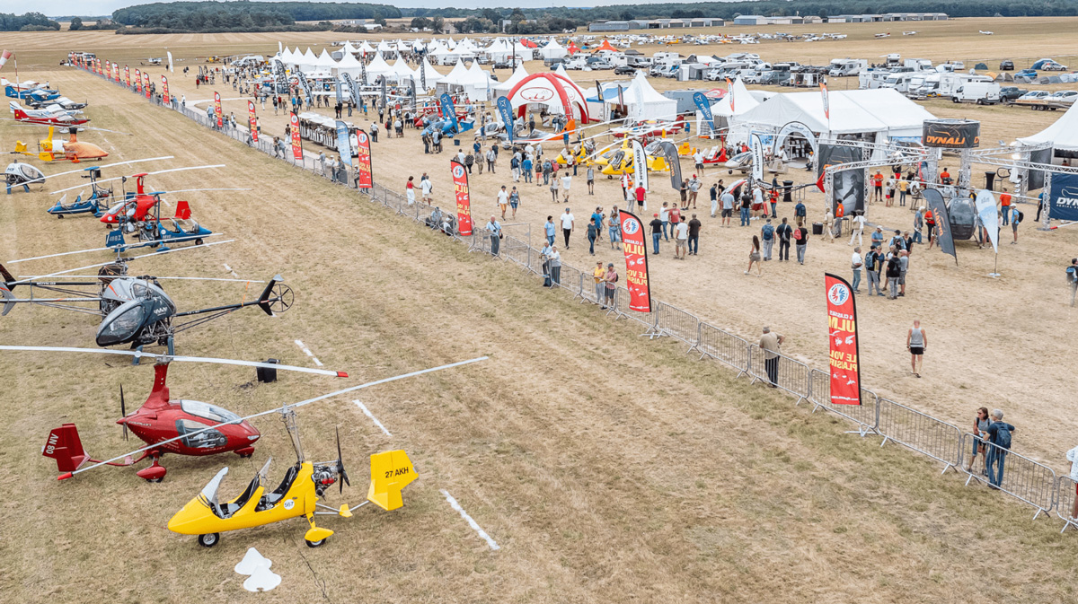Salon mondial de l'ULM à Blois du 2 au 4 septembre 2022